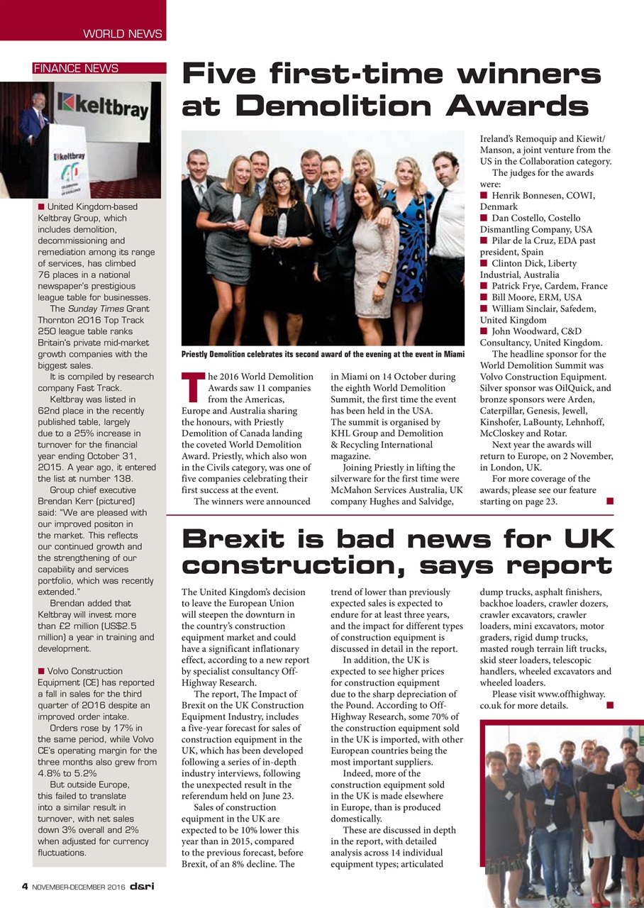 Demolition & Recycling International Preview Pages