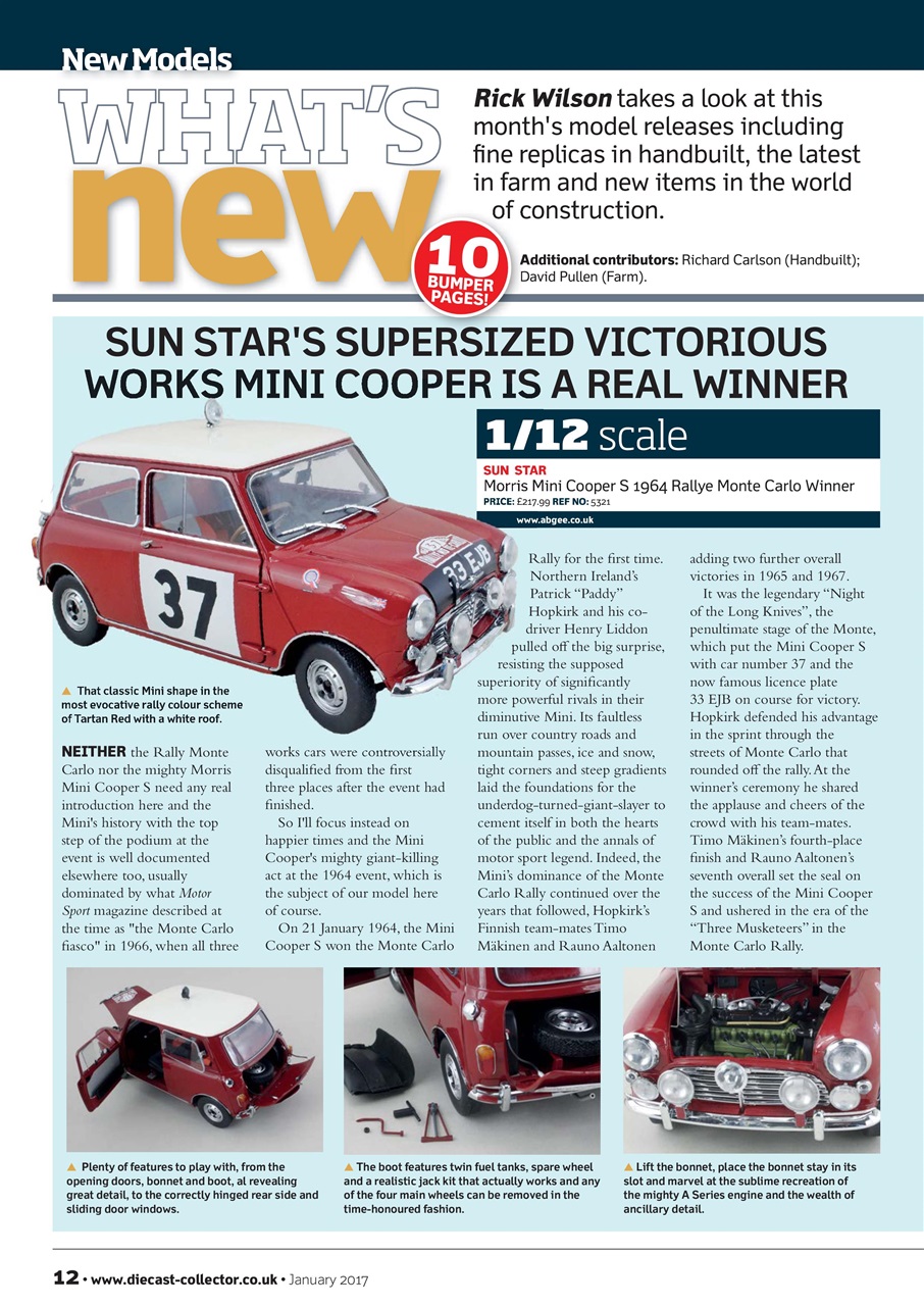 Diecast Collector Preview Pages