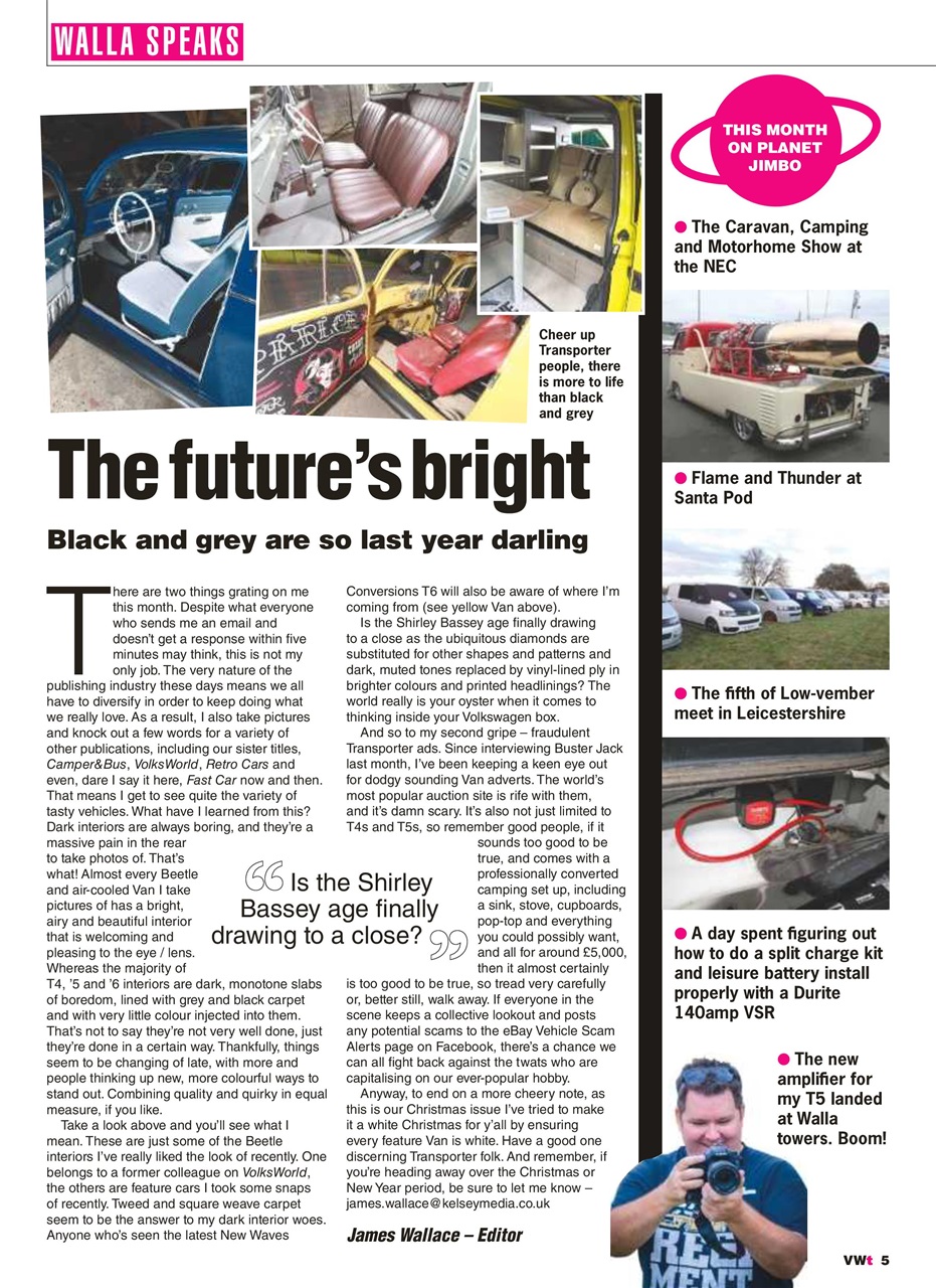 VWt Magazine Preview Pages