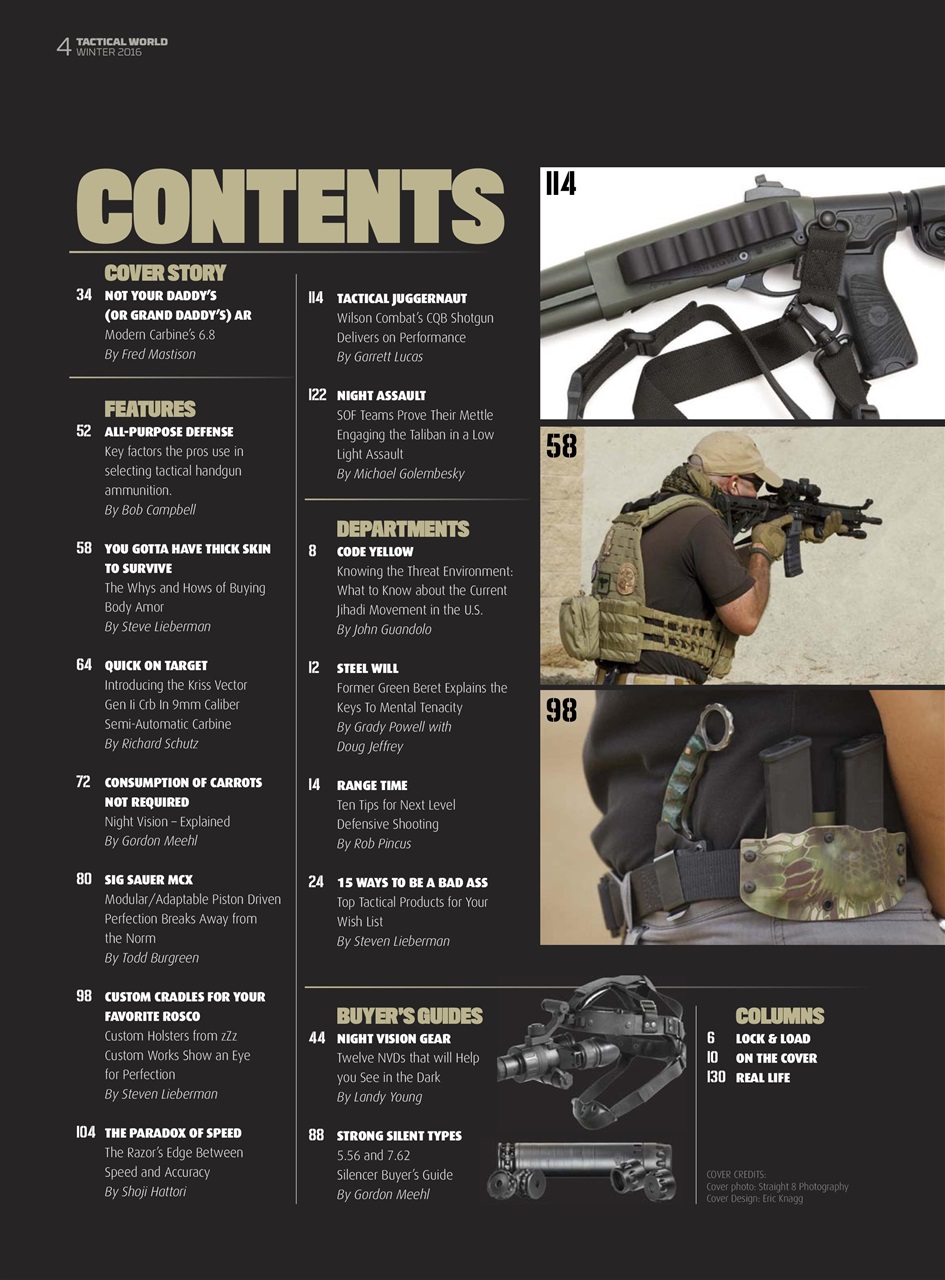 Tactical World Preview Pages