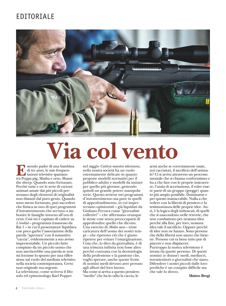 Caccia Magazine Preview Pages