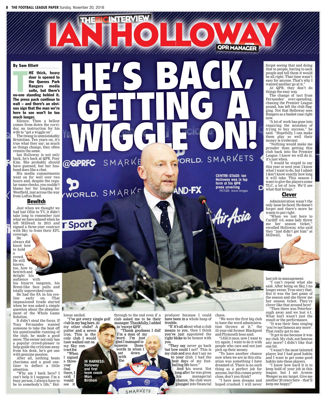 The Football League Paper Preview Pages