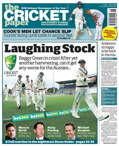 The Cricket Paper issue 18th November 2016
