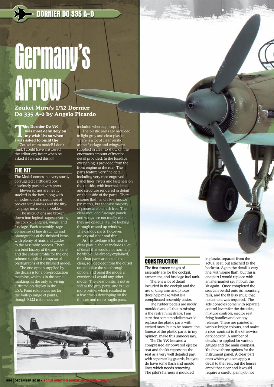 Scale Aviation and Military Modeller International (A) Preview Pages