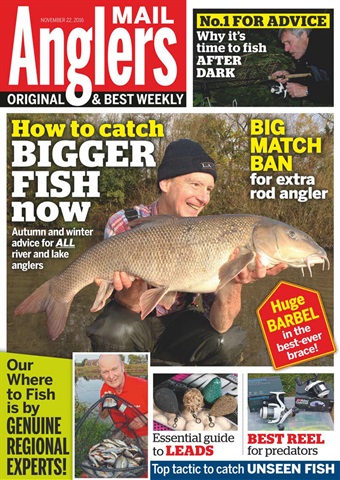 Anglers Mail issue 22nd November 2016