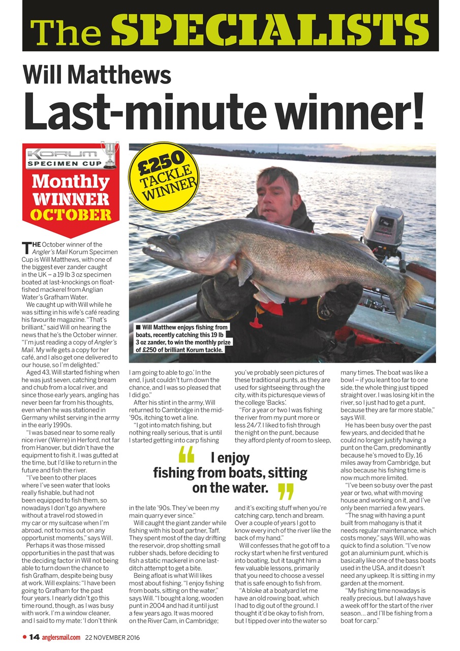 Anglers Mail Preview Pages