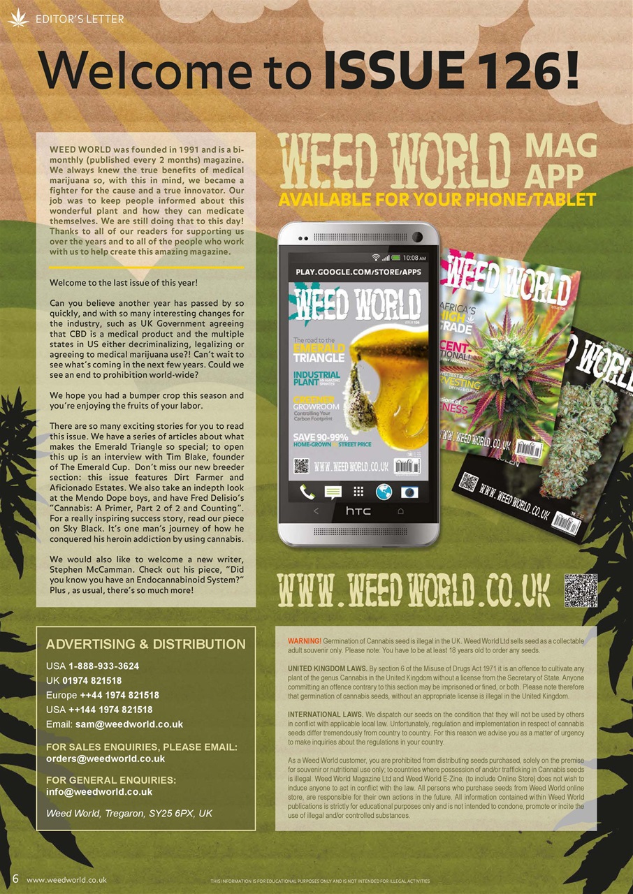 Weed World Preview Pages