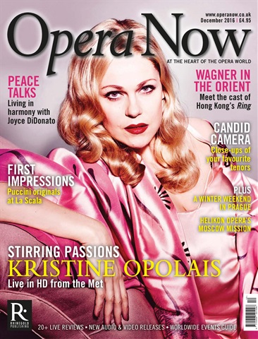Opera Now issue December 2016