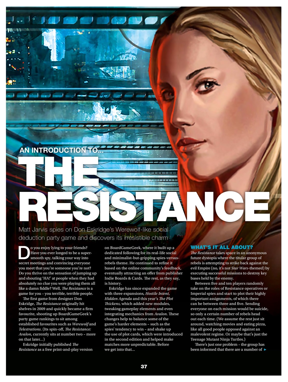 Tabletop Gaming Preview Pages