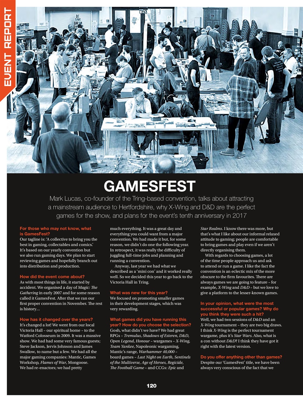 Tabletop Gaming Preview Pages