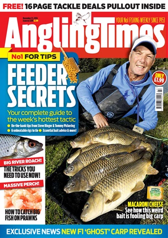 Angling Times issue November 22nd 2016