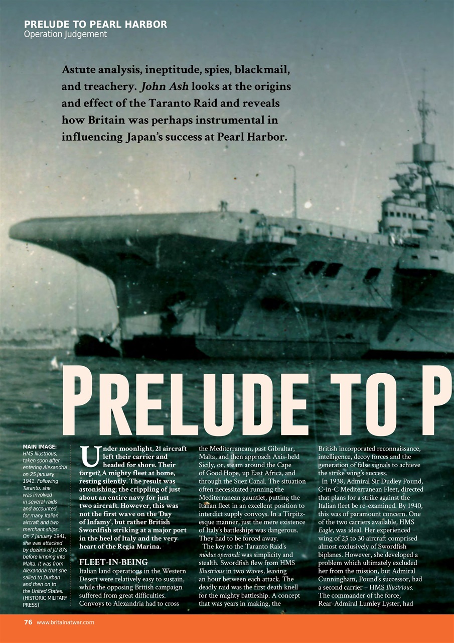 Britain at War Magazine Preview Pages