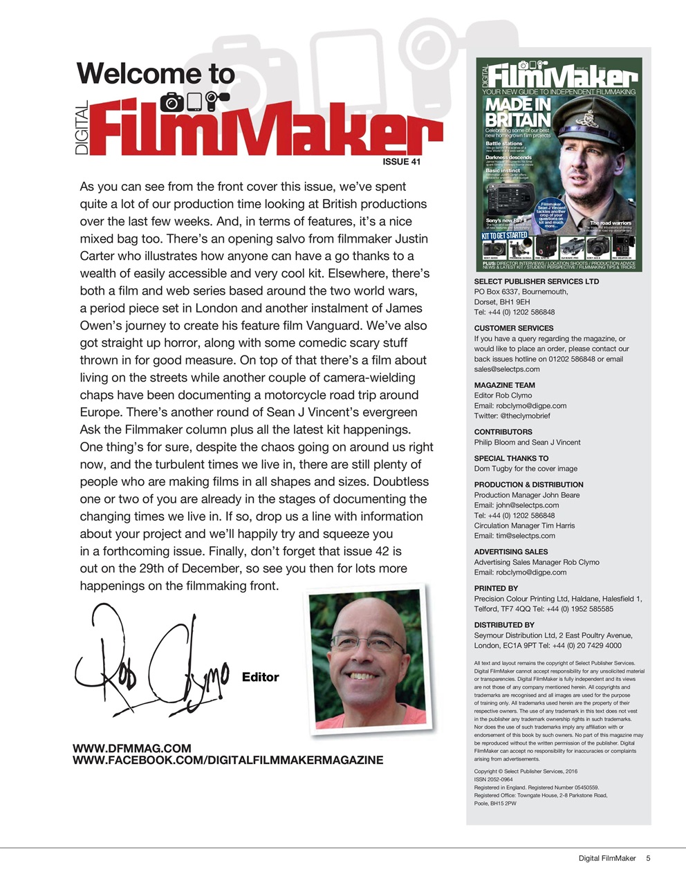 Digital FilmMaker Preview Pages