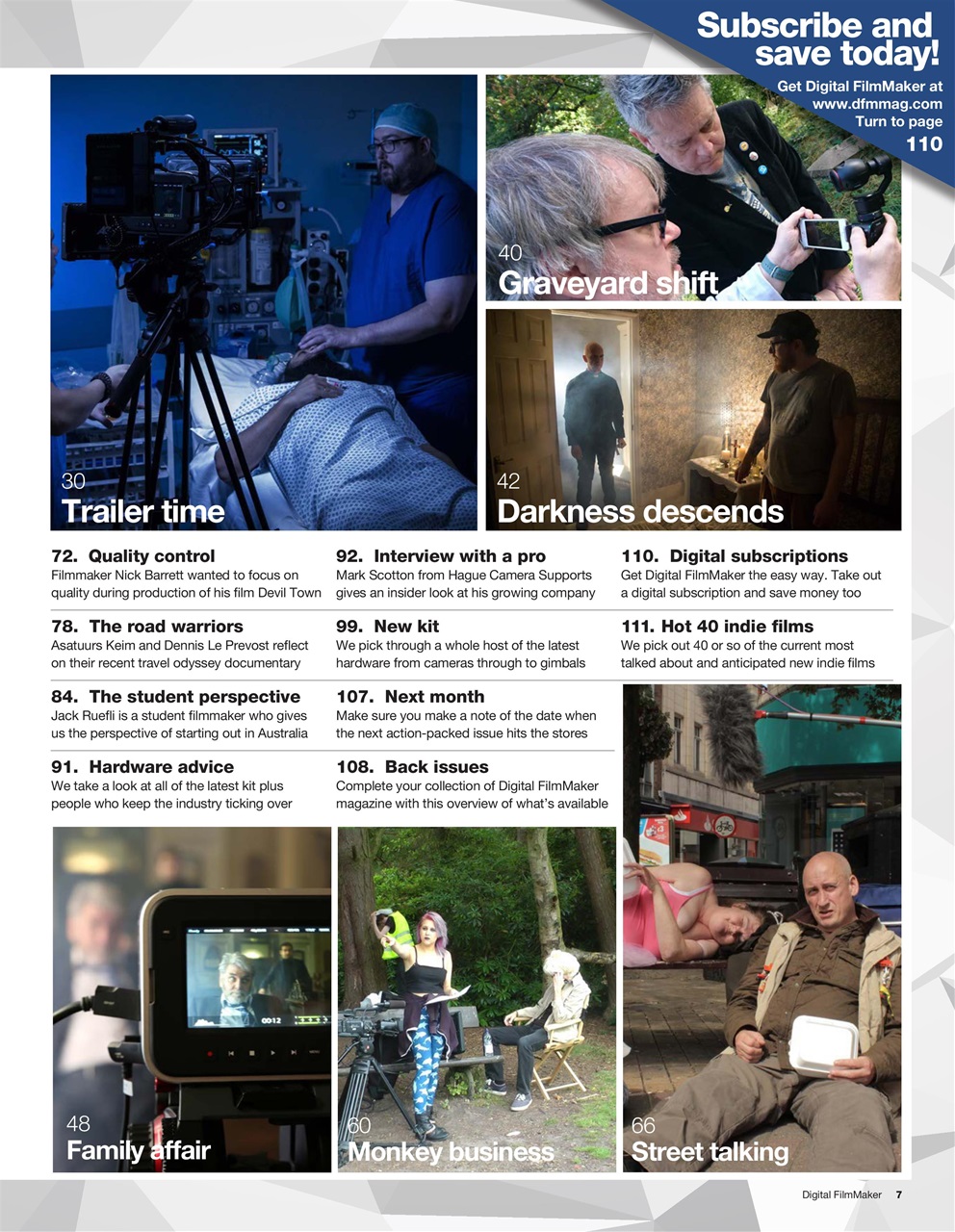 Digital FilmMaker Preview Pages