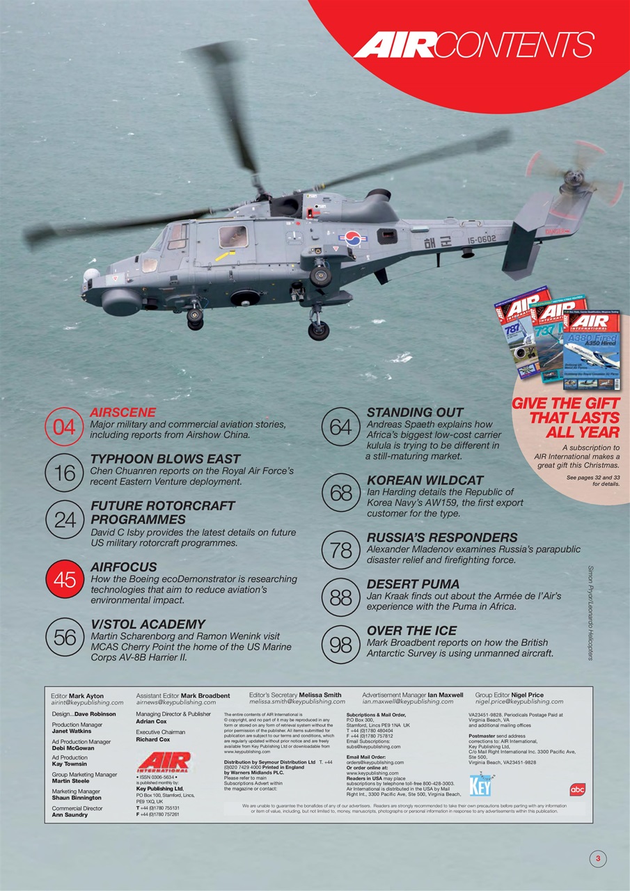 AIR International Preview Pages