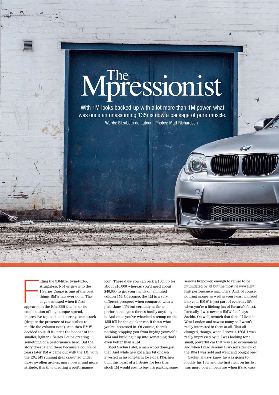 Performance BMW Preview Pages