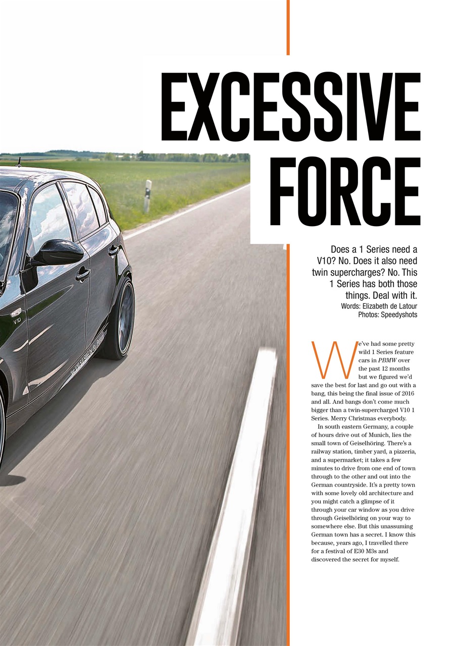 Performance BMW Preview Pages