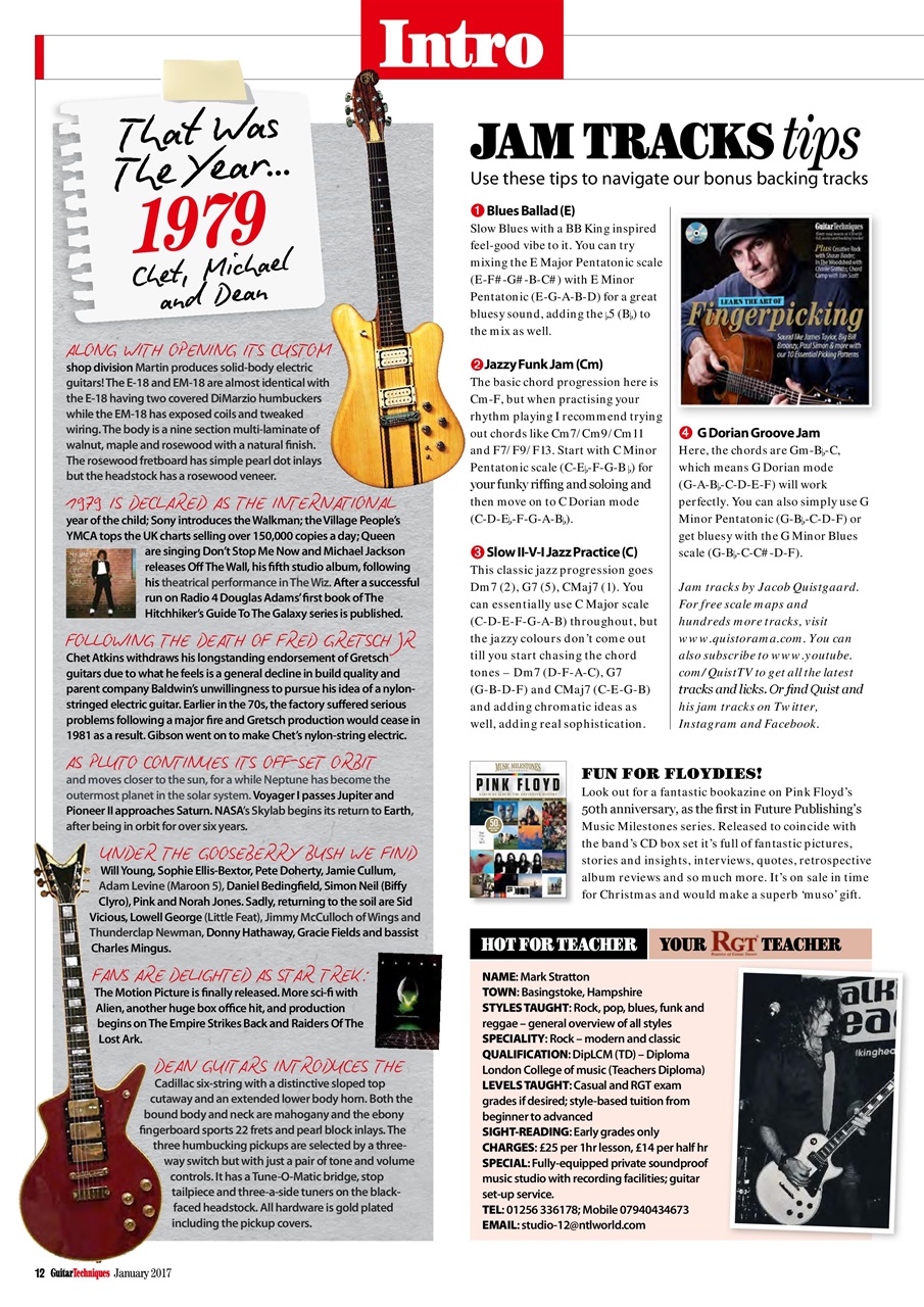 Guitar Techniques Preview Pages