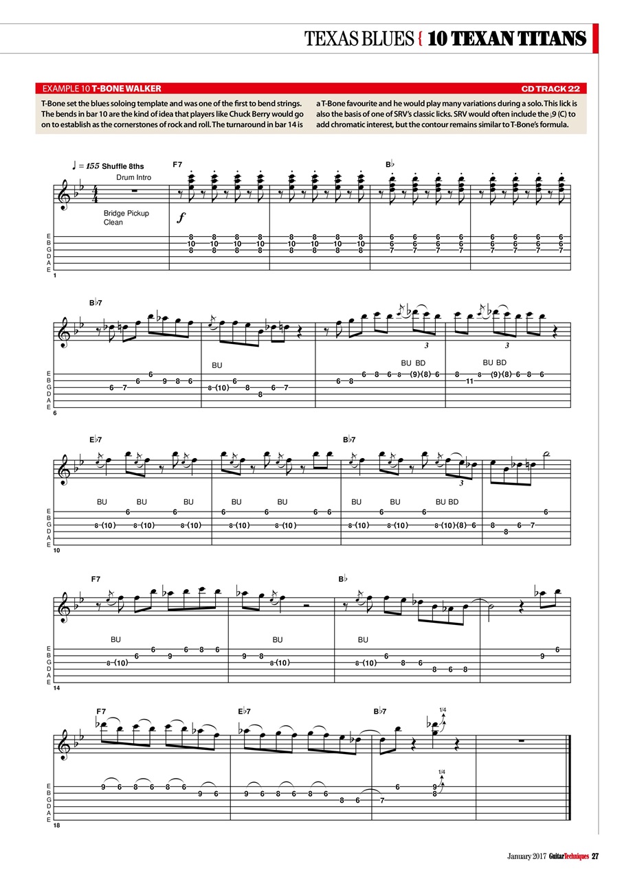 Guitar Techniques Preview Pages
