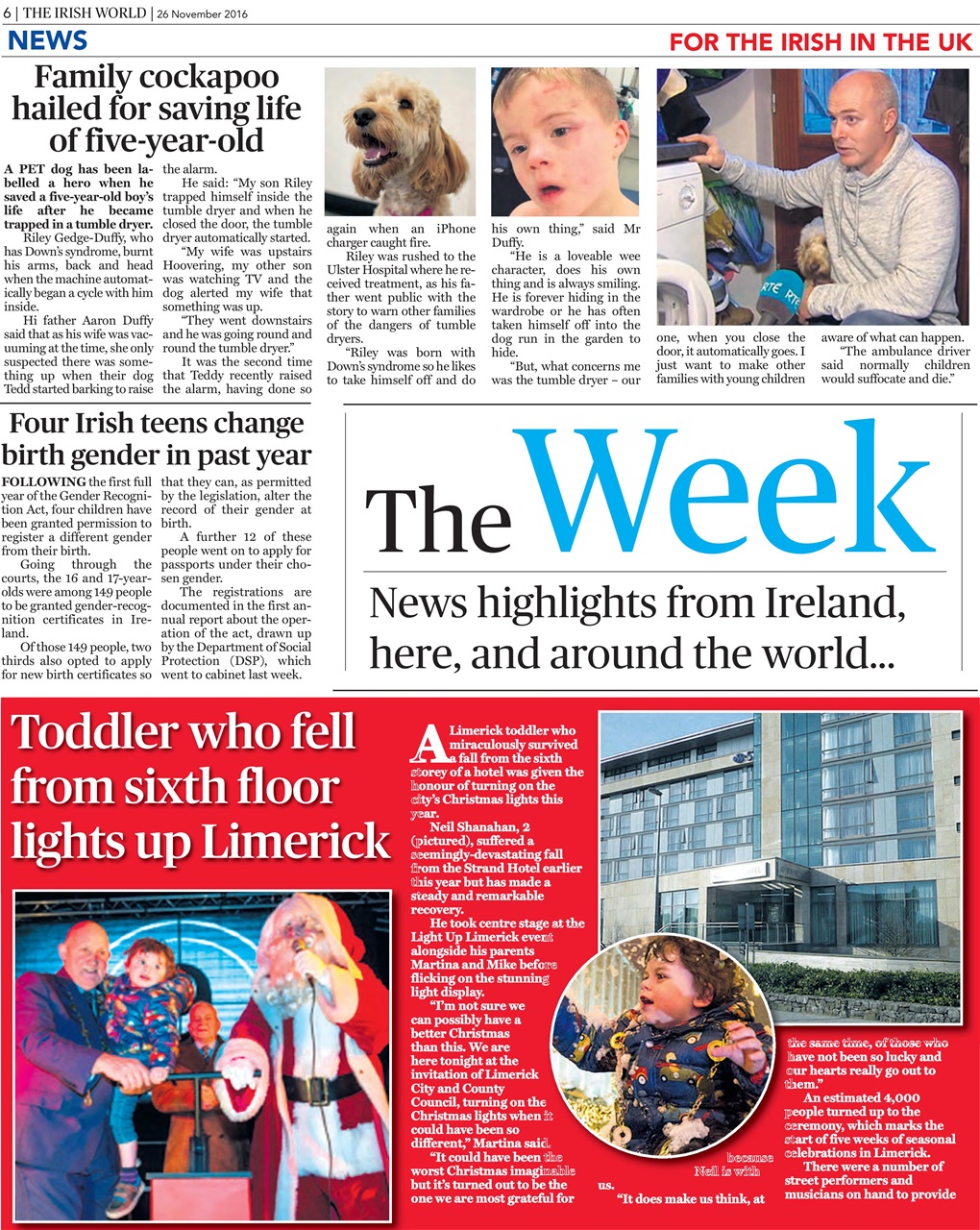 Irish World Preview Pages