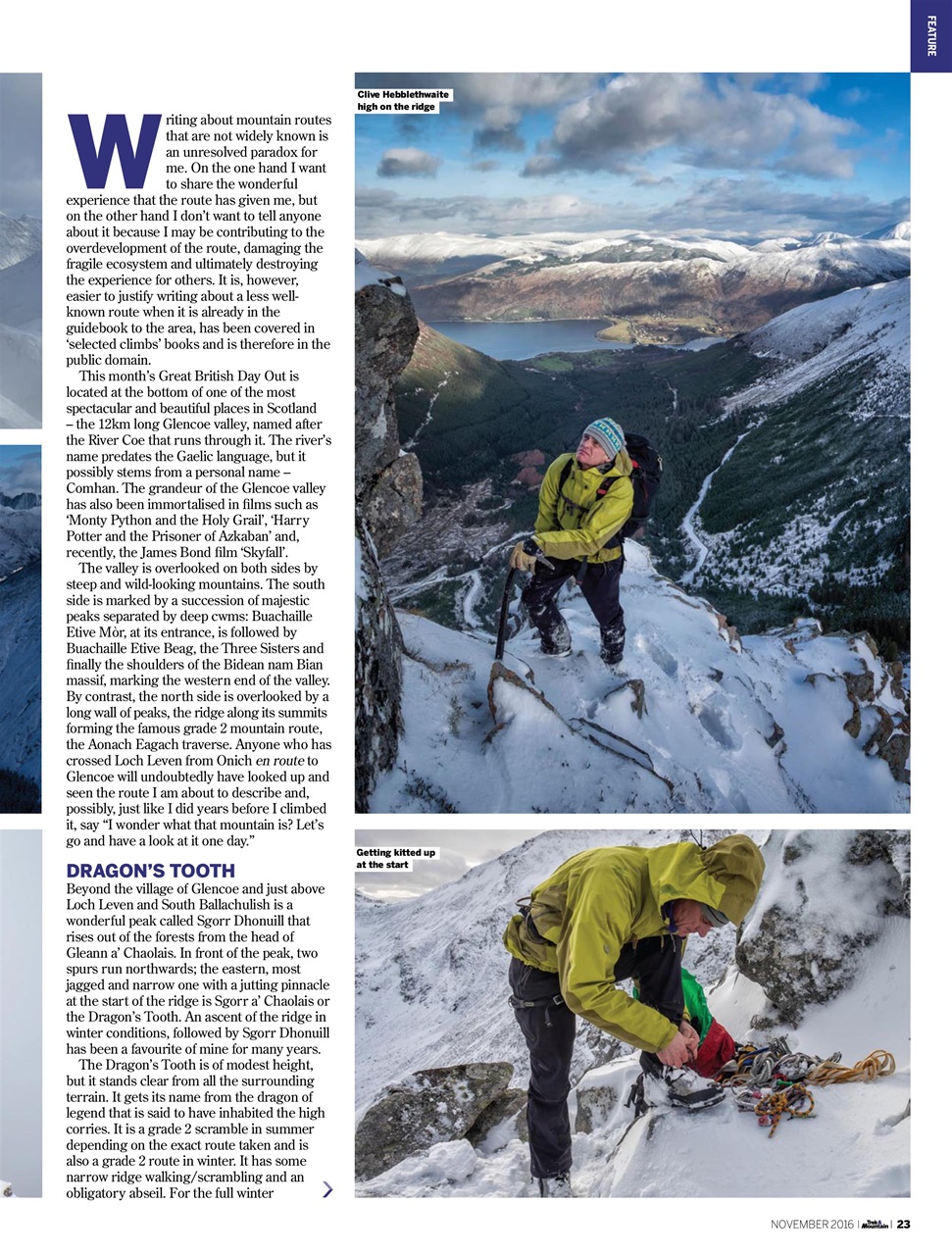 Trek & Mountain Magazine Preview Pages