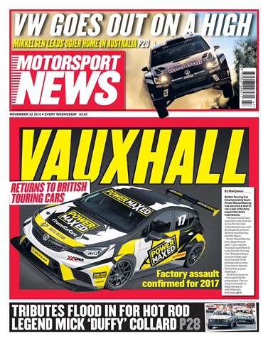Motorsport News issue 23rd November 2016