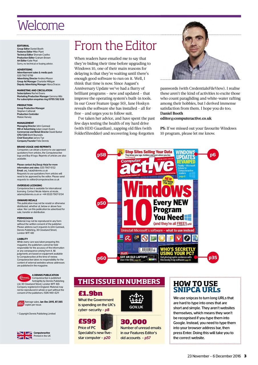 Computer Active Preview Pages