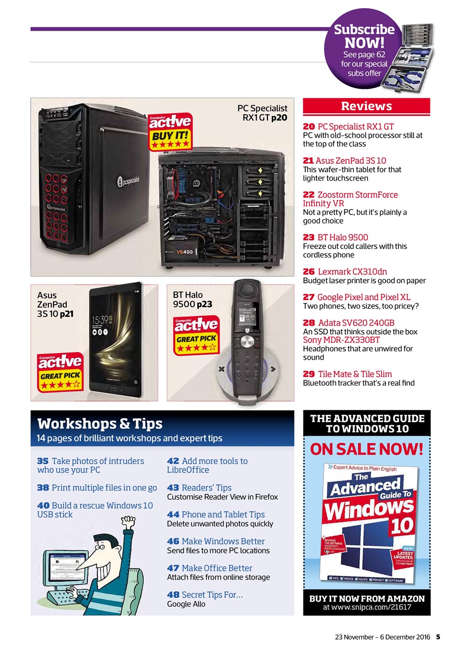 Computer Active Preview Pages