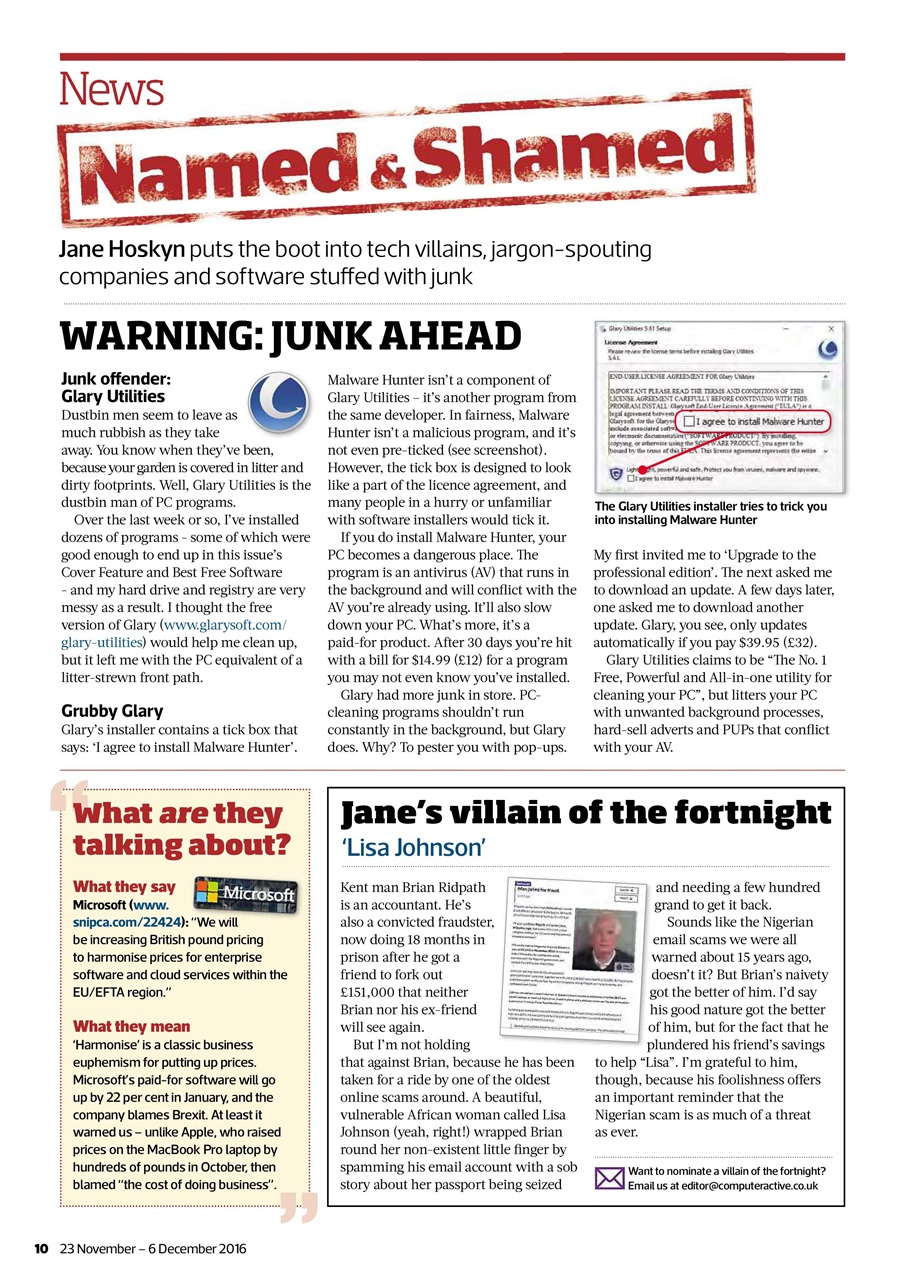 Computer Active Preview Pages