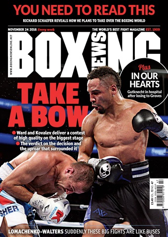 Boxing News issue 22/11/2016