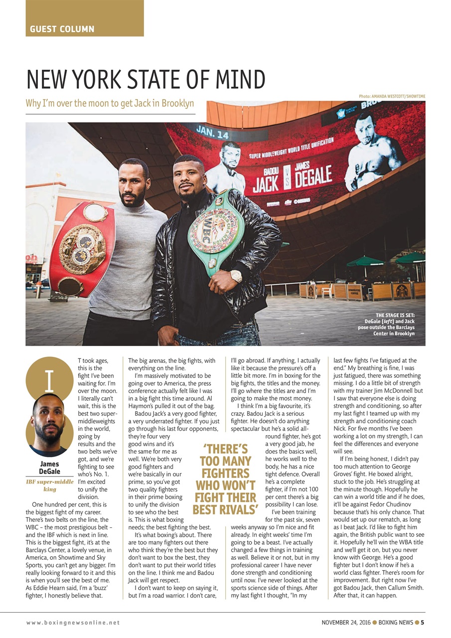 Boxing News Preview Pages