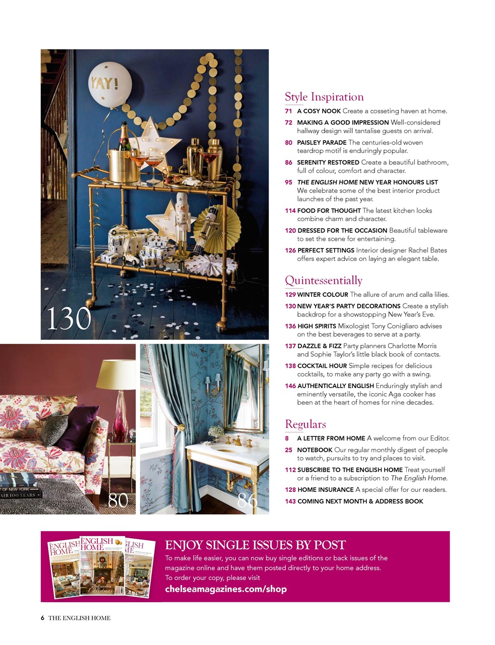 The English Home Preview Pages