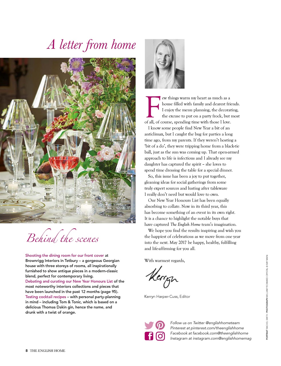 The English Home Preview Pages