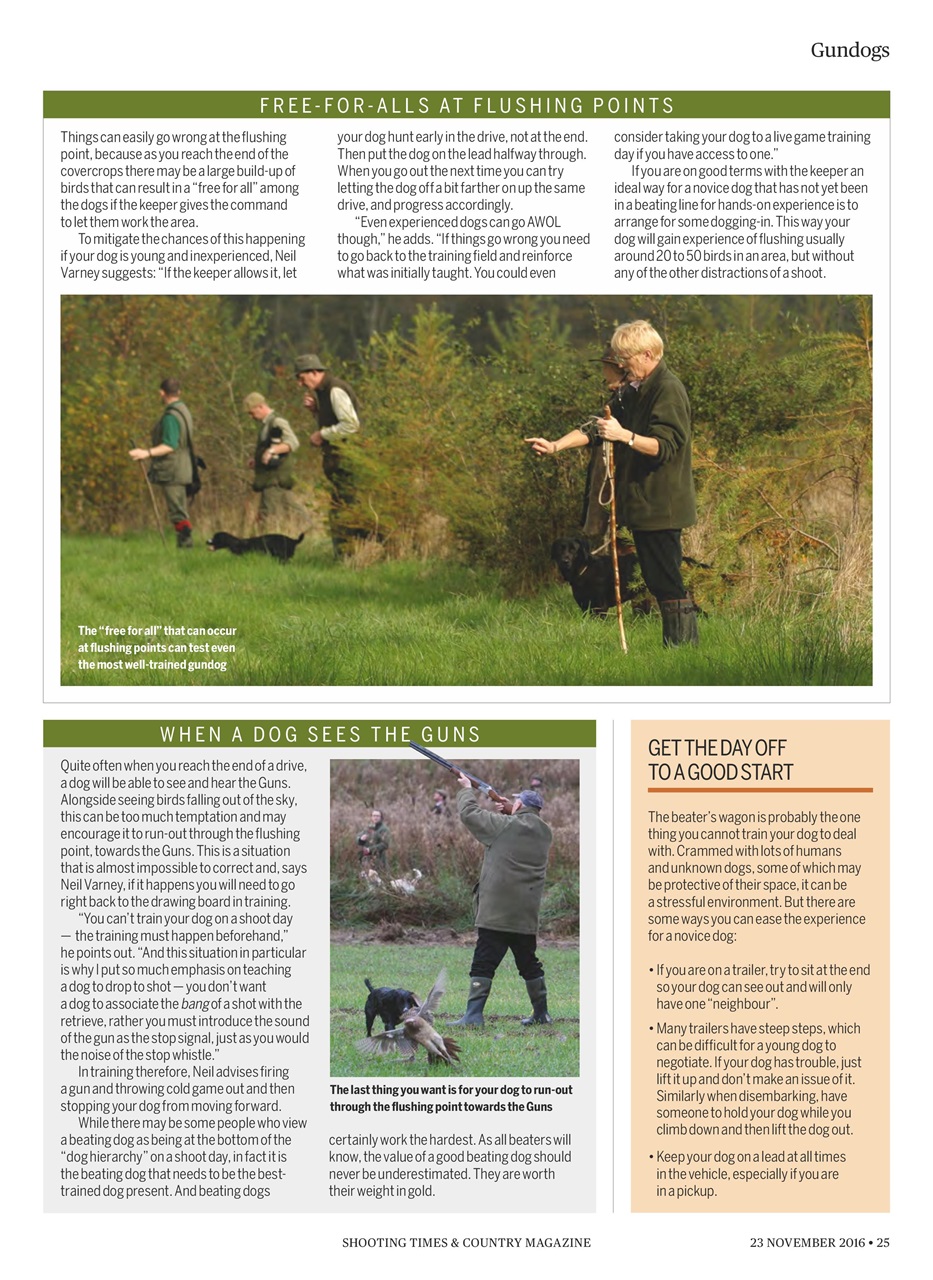 Shooting Times & Country Preview Pages