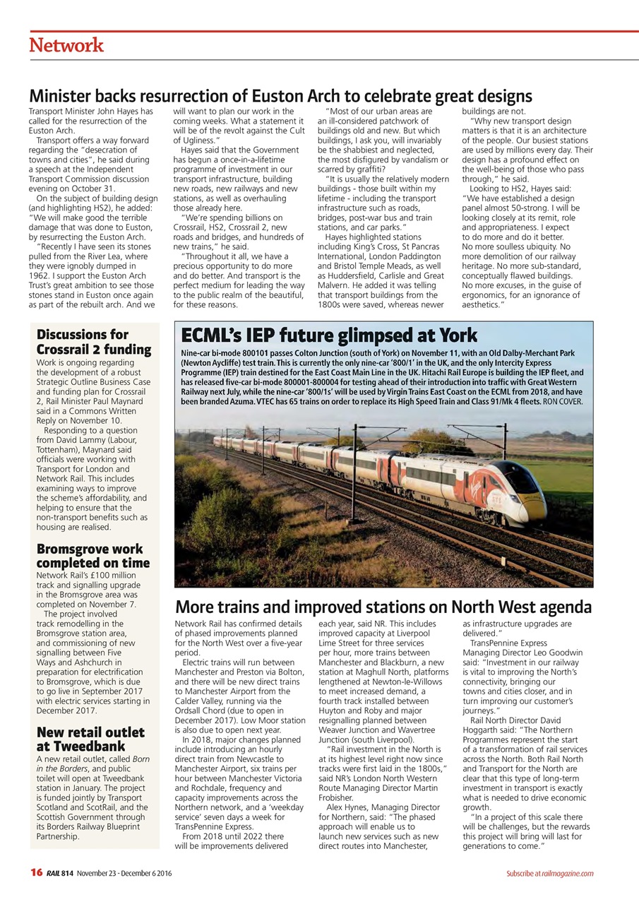 Rail Preview Pages