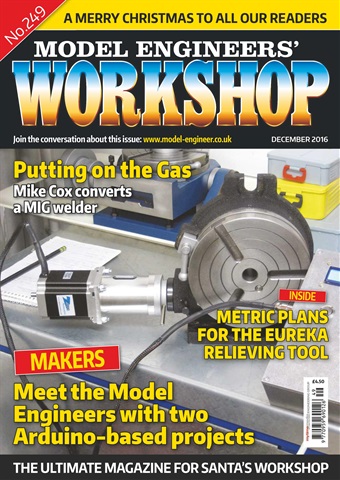 Model Engineer & Workshop Magazine issue Dec-16