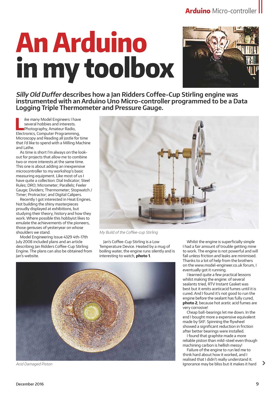 Model Engineer & Workshop Magazine Preview Pages