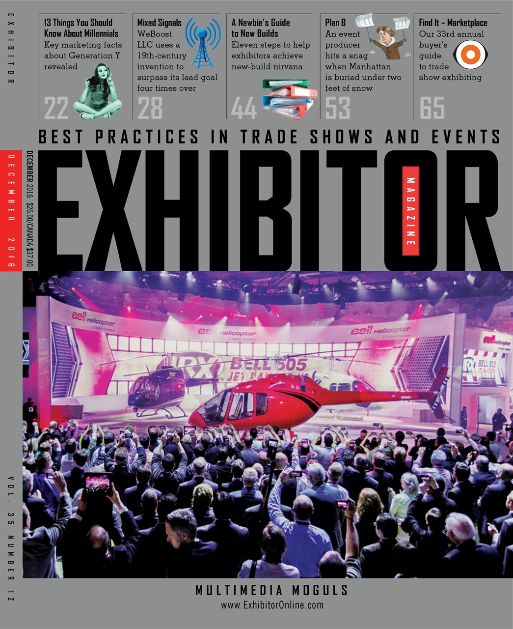 EXHIBITOR Magazine Preview Pages