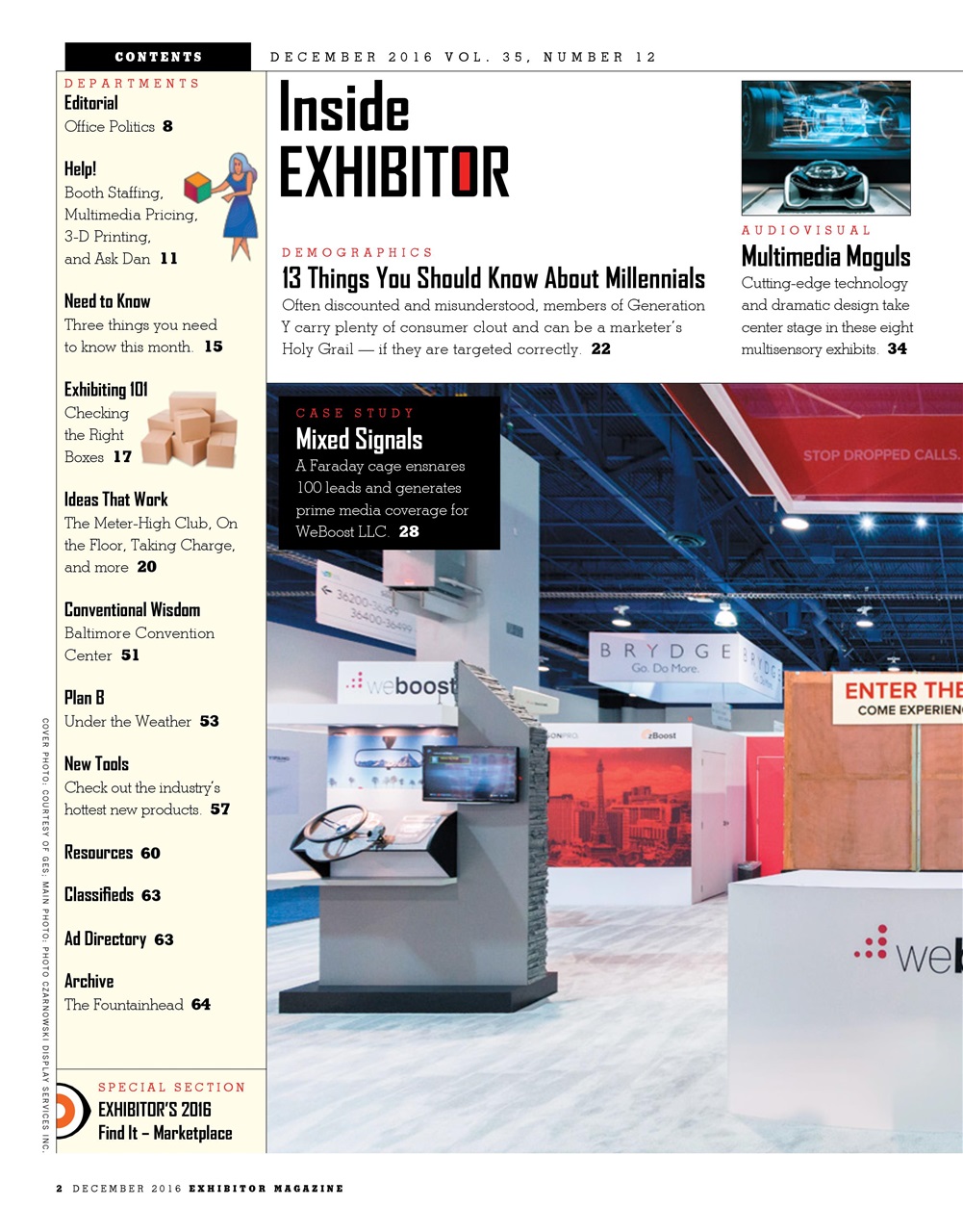 EXHIBITOR Magazine Preview Pages