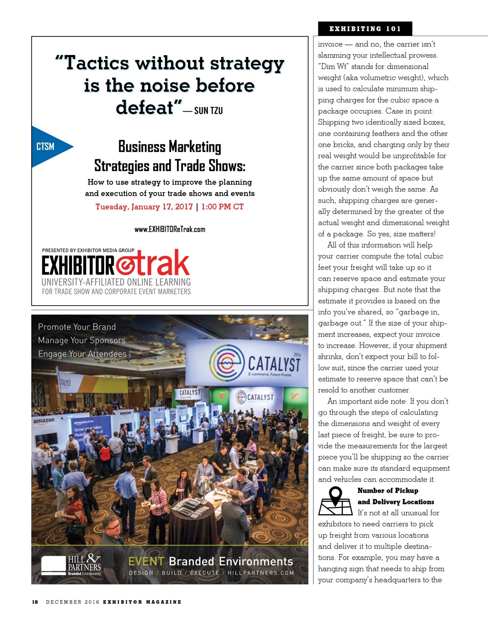 EXHIBITOR Magazine Preview Pages