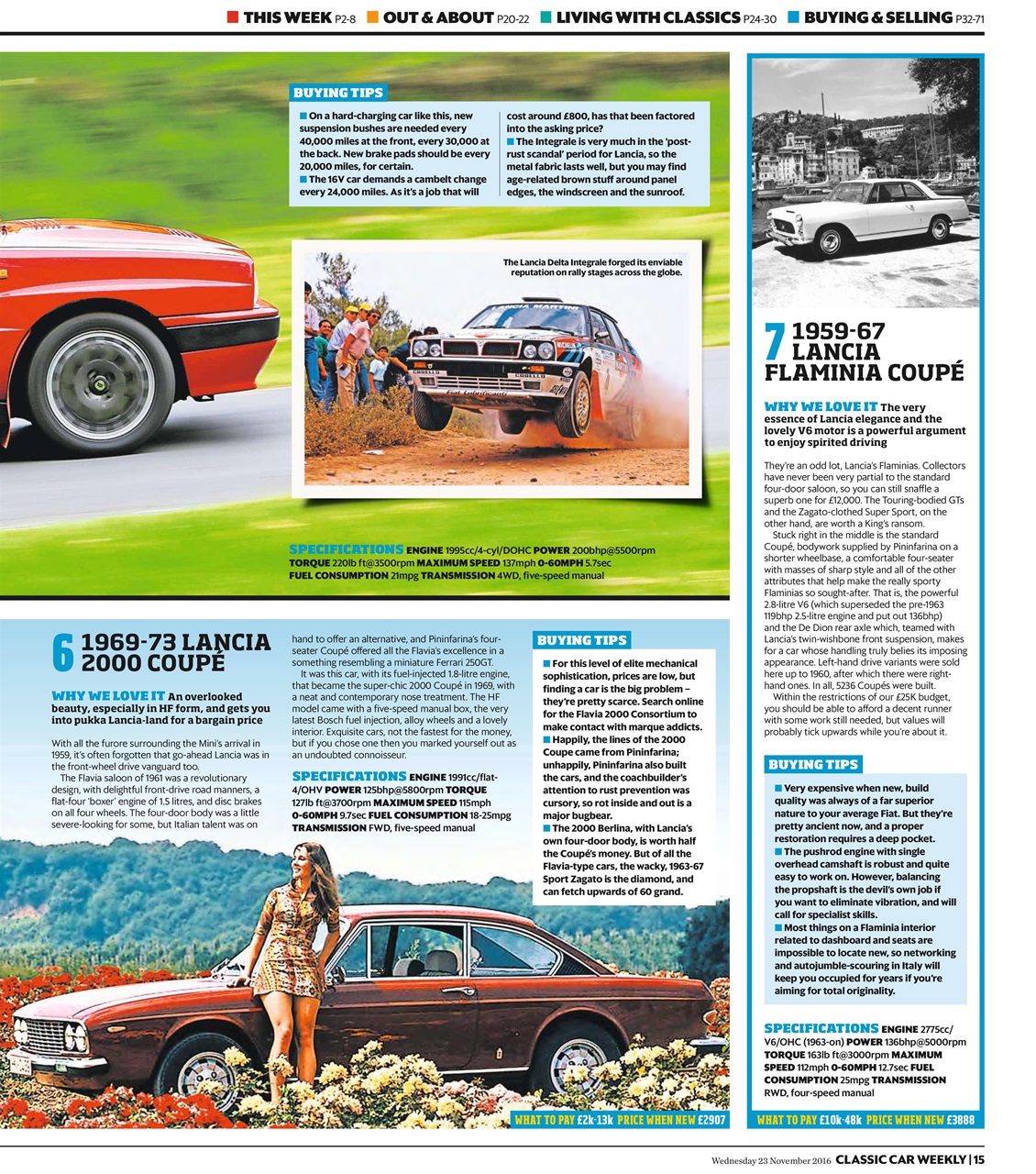 Classic Car Weekly Preview Pages