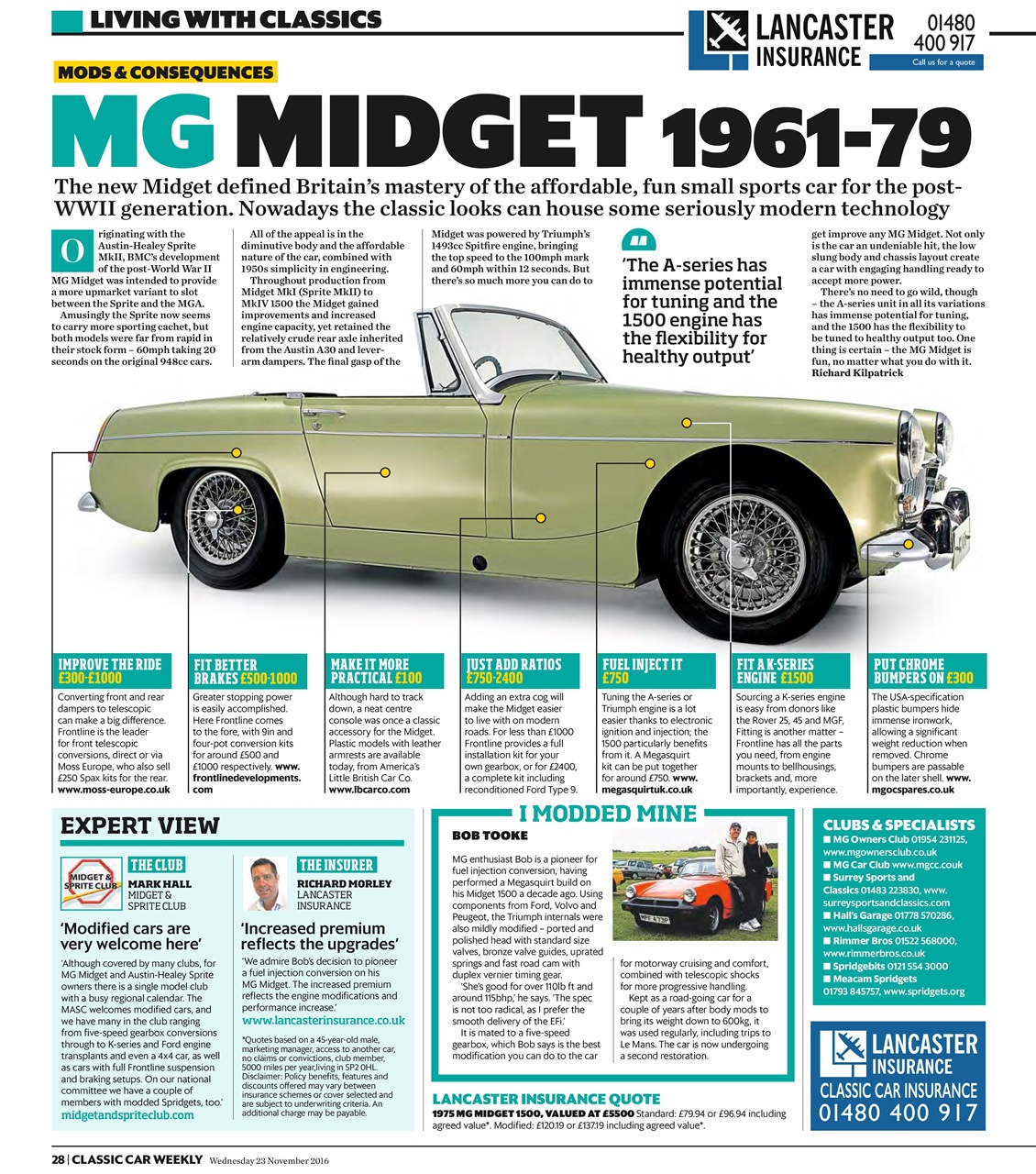 Classic Car Weekly Preview Pages