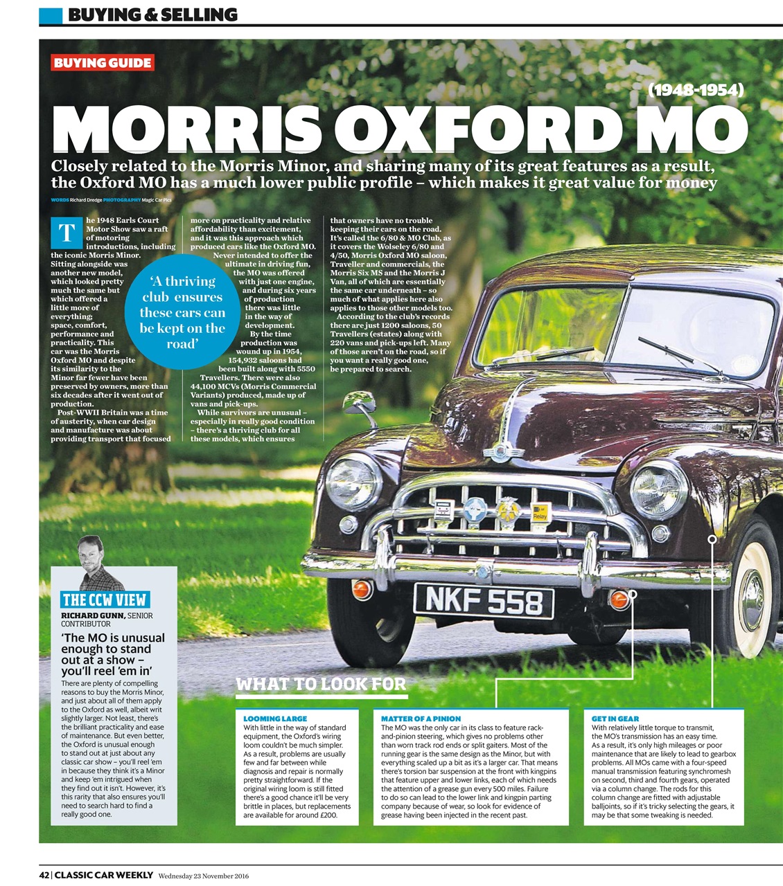 Classic Car Weekly Preview Pages