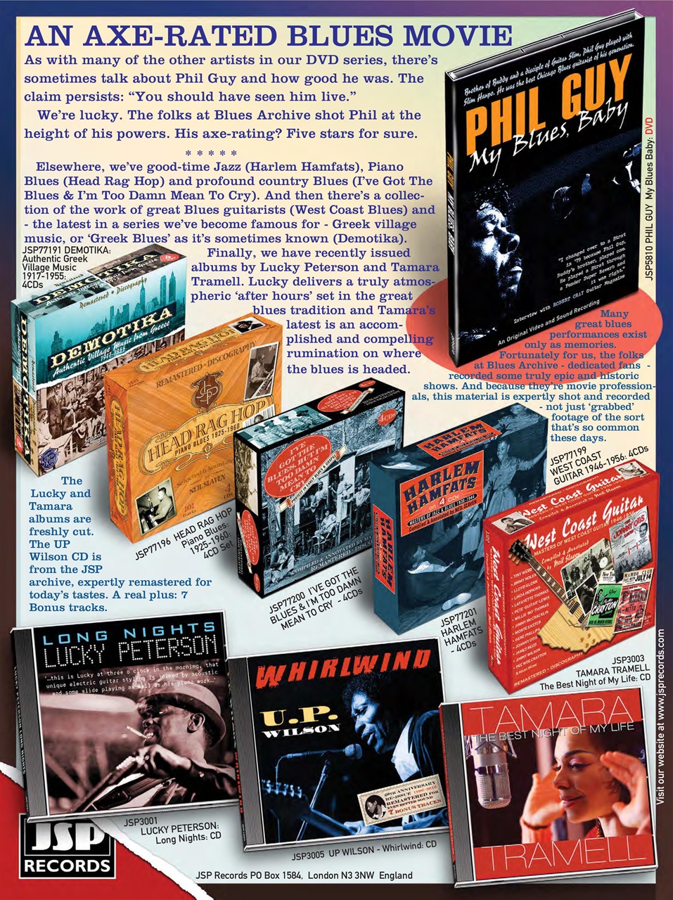 Living Blues Preview Pages