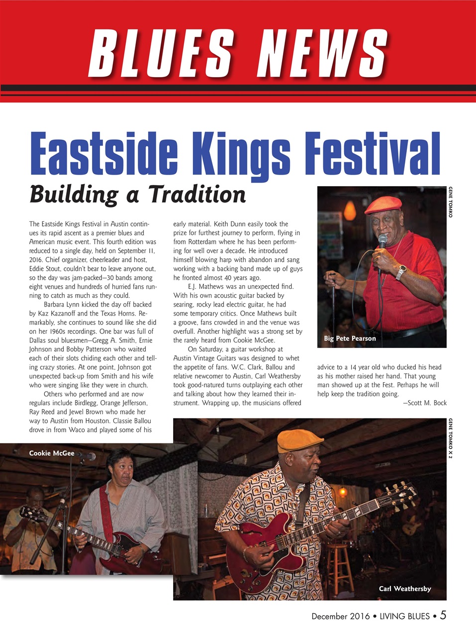 Living Blues Preview Pages