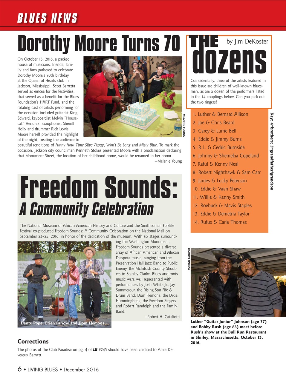 Living Blues Preview Pages