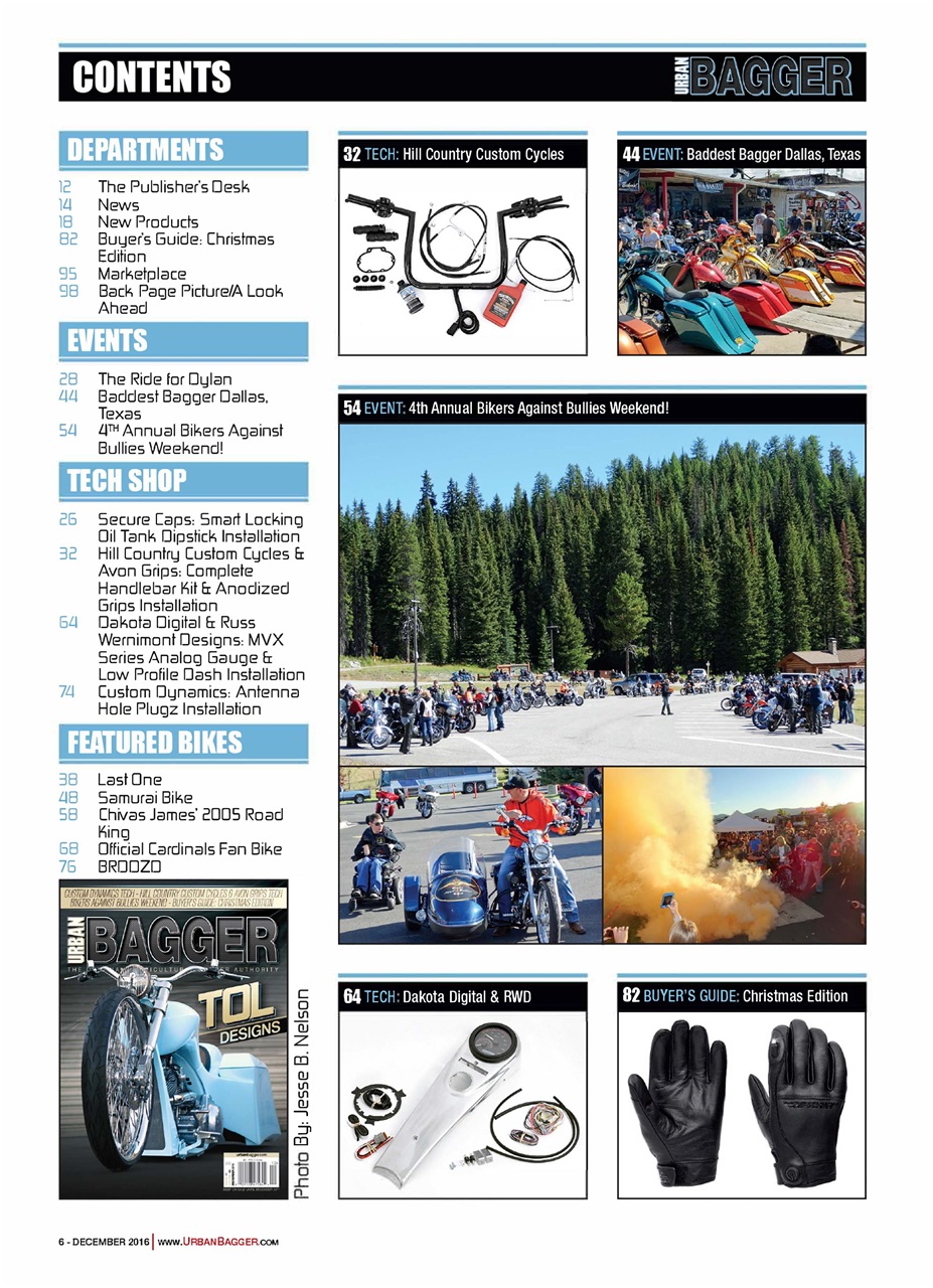 Urban Bagger Preview Pages