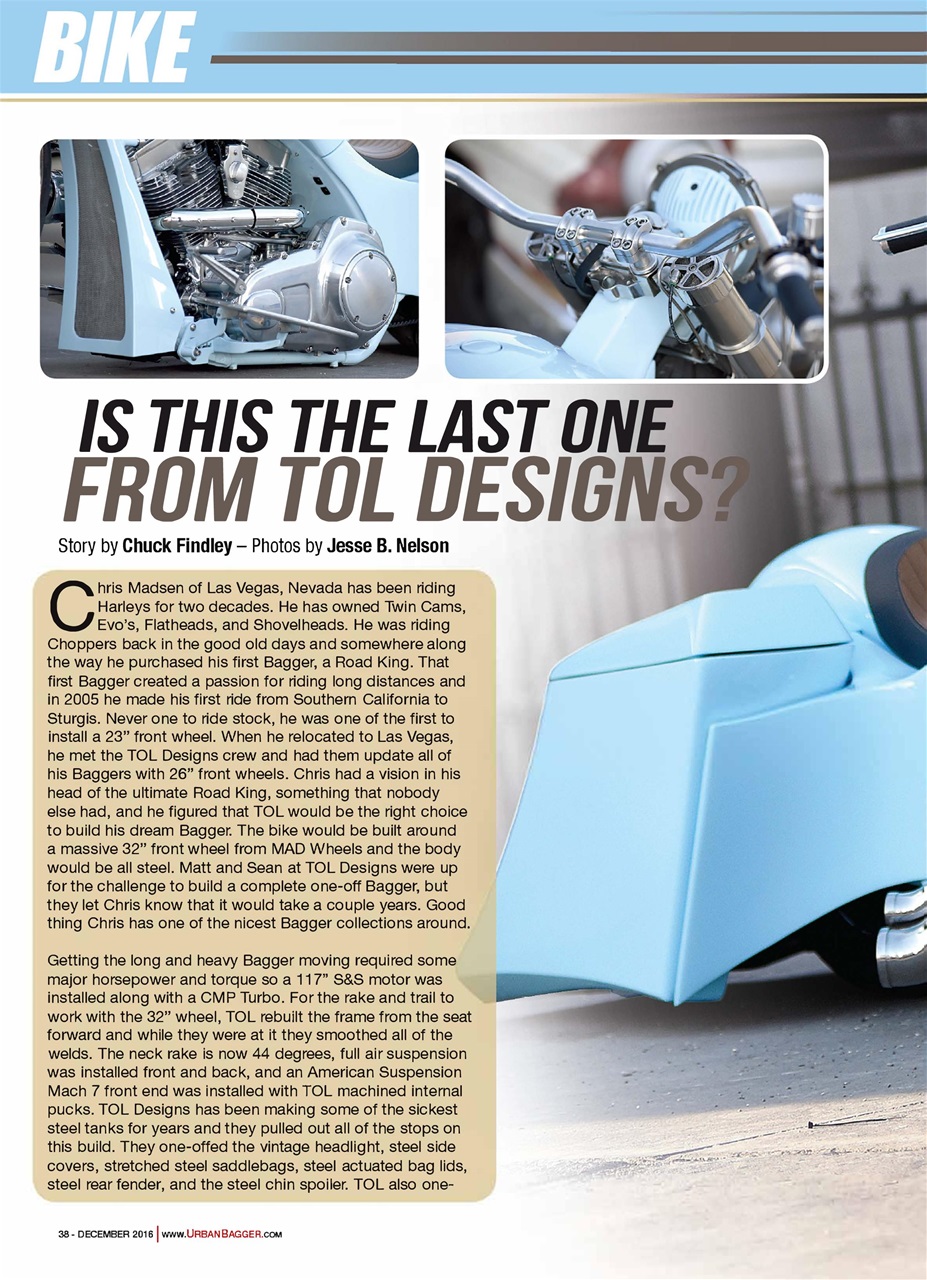 Urban Bagger Preview Pages