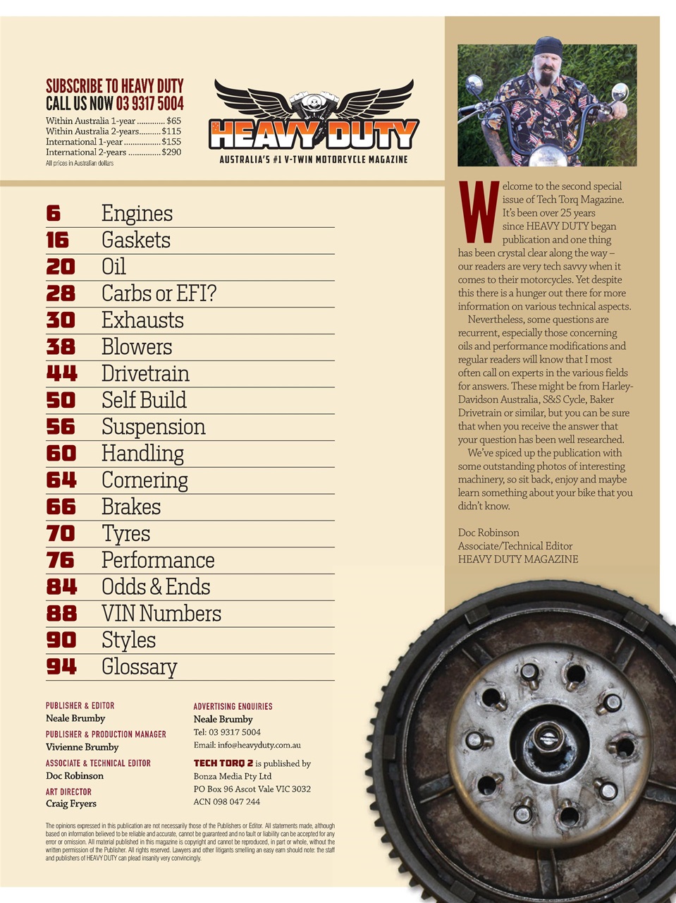 Heavy Duty Preview Pages