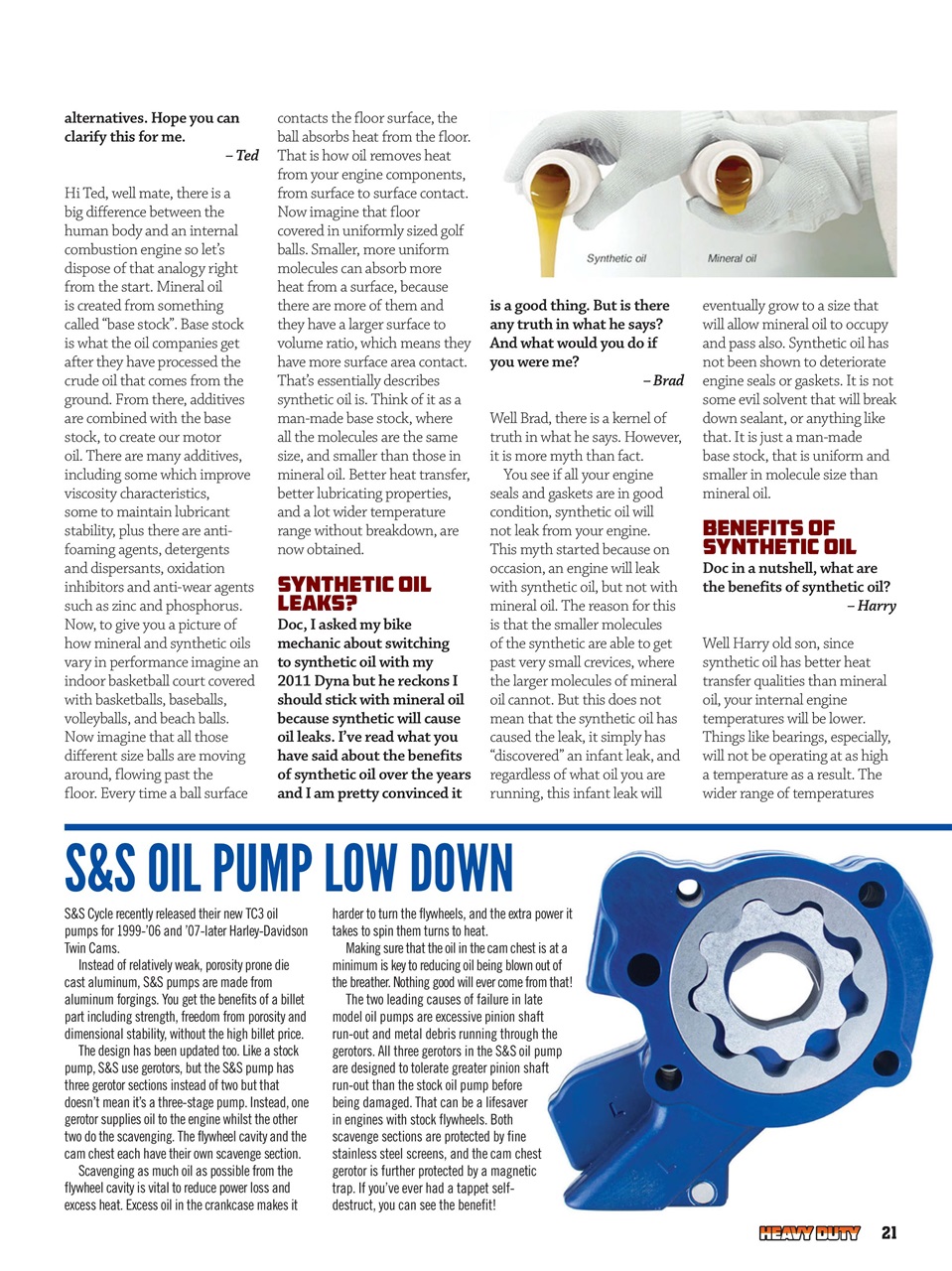 Heavy Duty Preview Pages